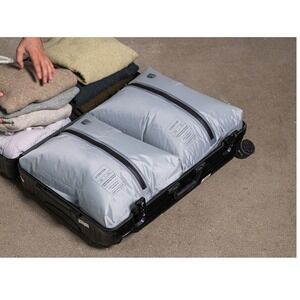 Lot of 2 Ekster Travel Pack Vacuum Bag Travel Compression Storage Bags 25"X16"